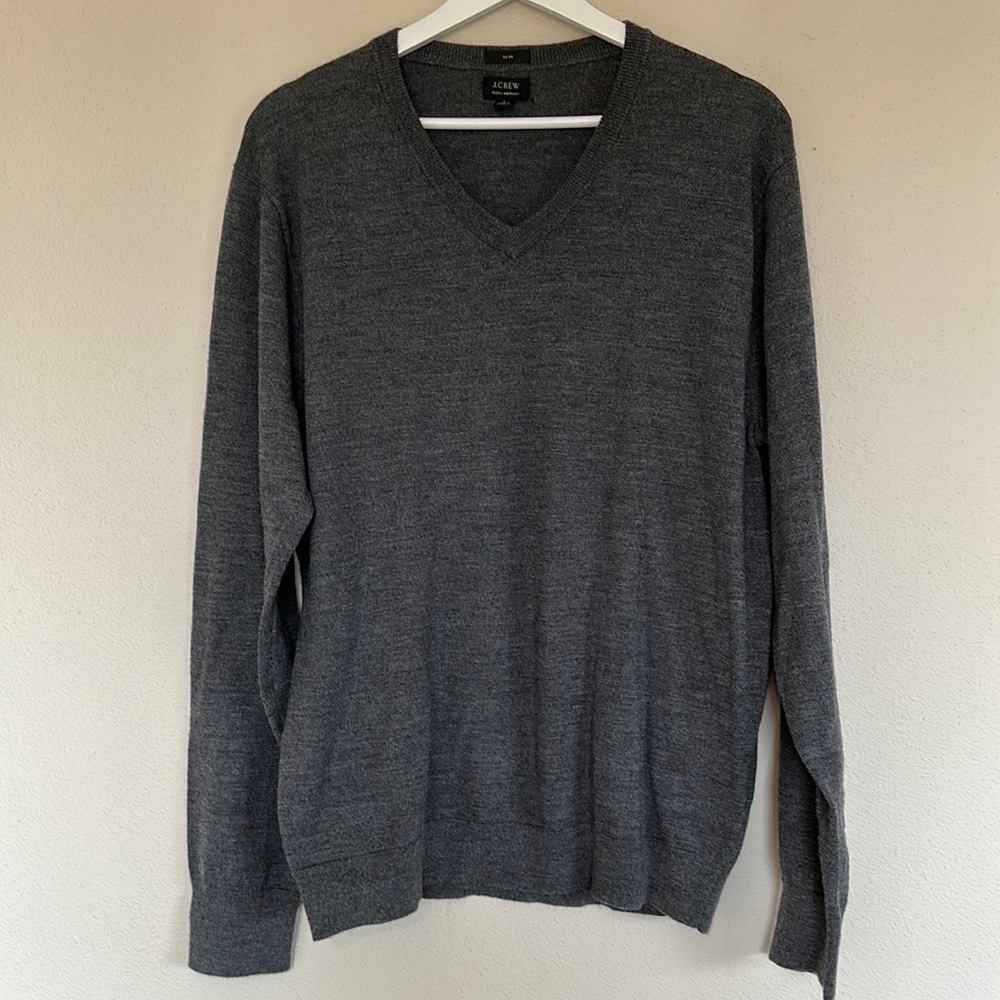 J Crew men’s Merino sweater